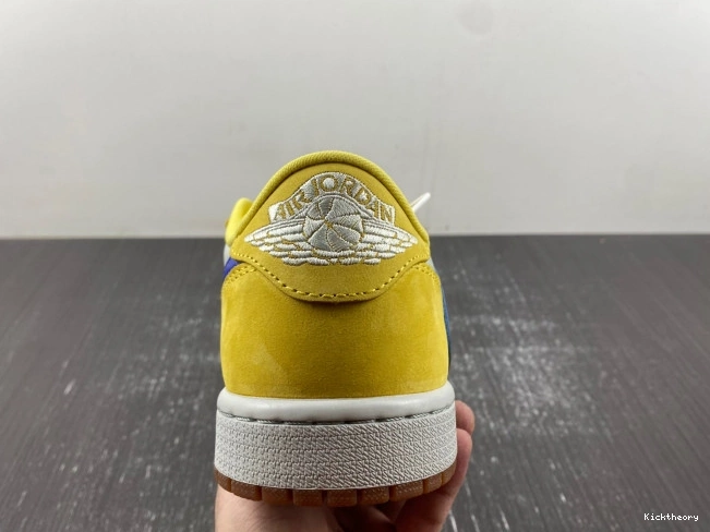Kick Theory OG Low Scott Canary Travis x DZ4137-700 Jordan Air 1 0820
